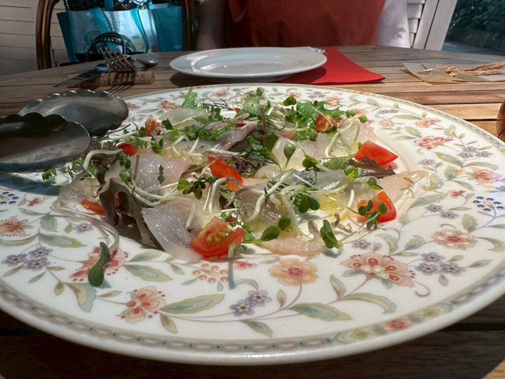 鮮魚のカルパッチョ